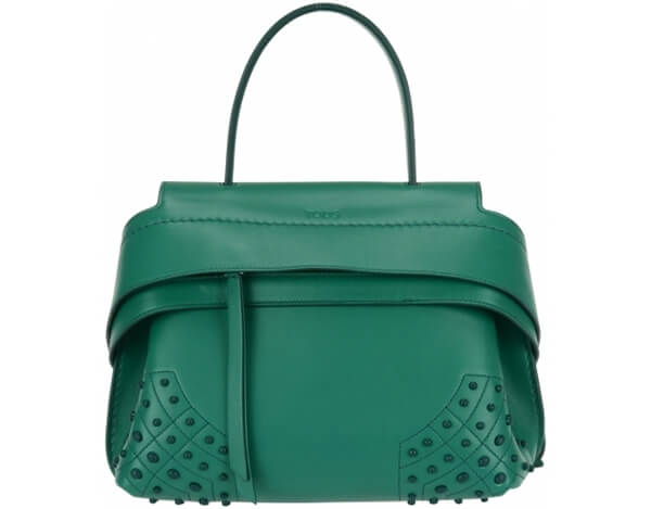 2016-17FW【新シーズン】トッズ バッグスーパーコピー TOD'S トッズ★WAVE MINI バッグ☆グリーン XBWAMRHG202 9MD 640H